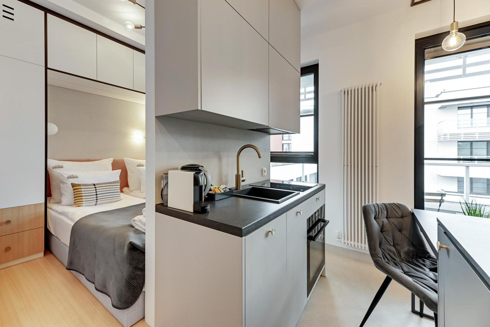 Doki Living - Foodhall & Parking By Downtown Apartments Danzig Exterior foto
